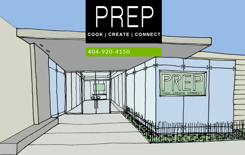 Shared Kitchen Entrance at PREP Atlanta